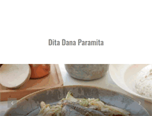 Tablet Screenshot of paramitadita.com